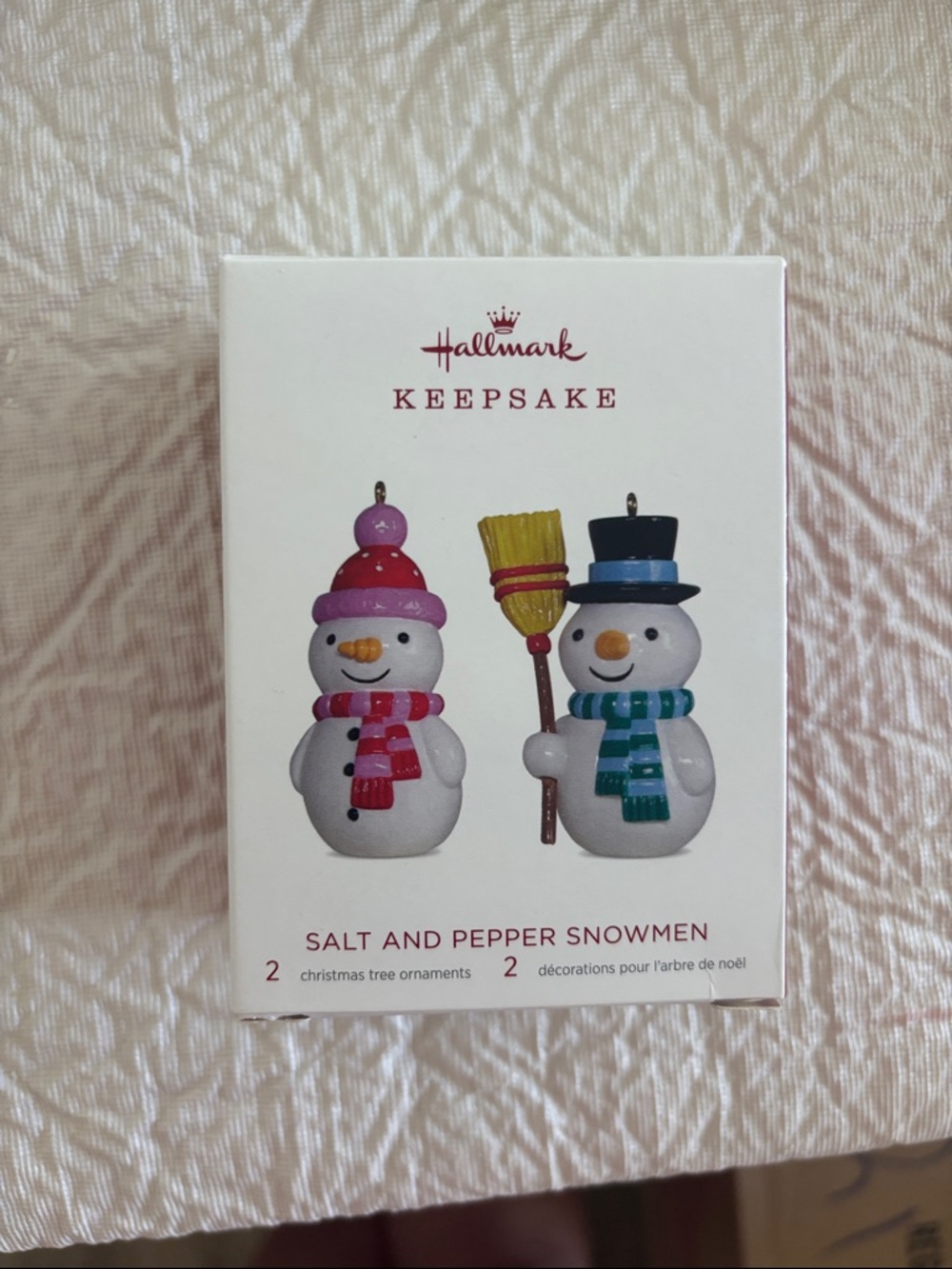 Hallmark Keepsake Snowmen ornaments 2018. Never been used